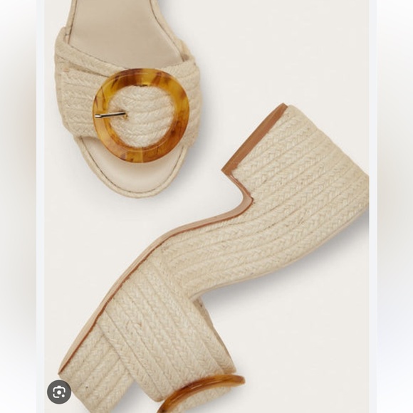 NWT Cult Gaia Cleia Platform Shoes - Picture 4 of 11